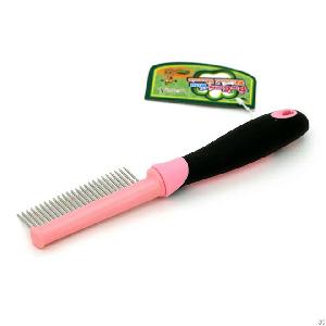 Pet Dog Grooming Comb With Stanless Steel