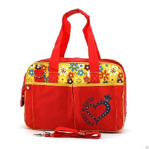 Red Dark Blue Diamond Love Pet Hand Carrier Pet Carrier