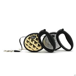 Small Patch Dog Retractable Leash Chiwava