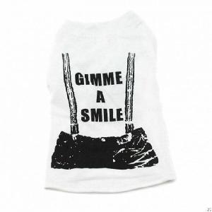 Straps Printed T-shirts Wonpet