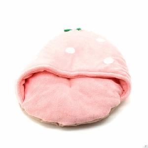 Strawberry Slippers Pet Lovely Bed