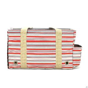 Striated Bag Polyester Pet Carrier