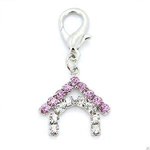 Sweety House Diamond Dog Pet Hang-tag Charm For Puppy