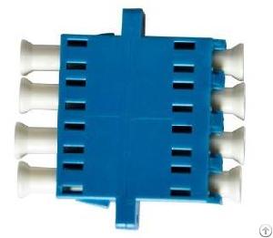 lc pc apc 4cores plastic fiber optic adapters