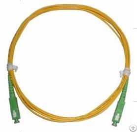 Sc Apc Singlemode Simplex Patch Cord