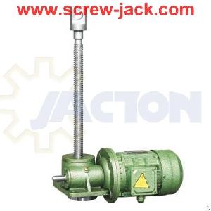Electric High Speed Acme Screw Bevel Gearbox Jack, Motor Drive Quickly Lifting Miter Bevel Gear Jack