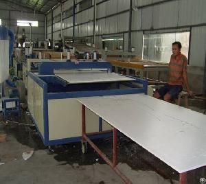 Pp Pe Pvc Decoration Pastic Board Machine