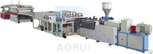 Pvc Half-crust Foamed Board Production Line