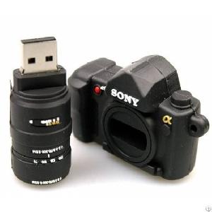 pvc digital camera shaped usb memory stick