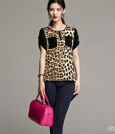 Chiffon Summer Ladies Fashion Tops