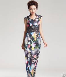 Retro Slit Newly Elegant Dresses For Women