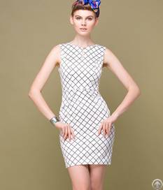 Sleeveless Dresses For Petite Women White