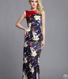Western Individuality Slim Charming Long Dresses