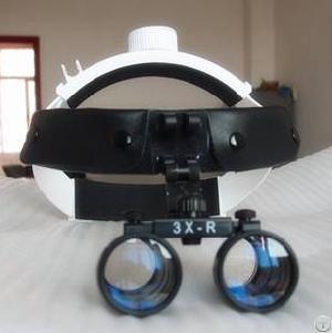 Glass Headband 5.0x 600r Loupes Magnifier Magnifying Glass Examination Surgical Supply
