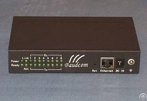 8channel Serial To Ethernet Converter