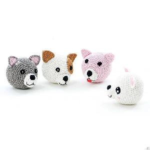 Dog Woven Puppy Toys Pet Knitted