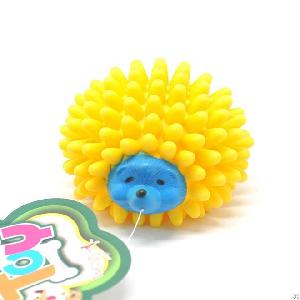 hedgehog toys dog sounding
