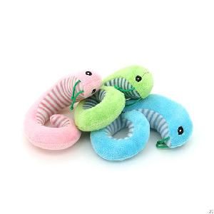 snake shape dog squeaker bibi screaming pet toys playing