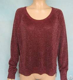 75 viscose ladies knitted pullover sweater