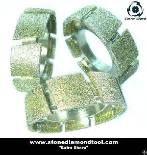 86mm diamond electroplated profile wheel