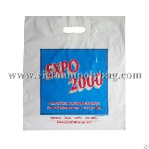 Die Cut Patch Handle Plastic Bag