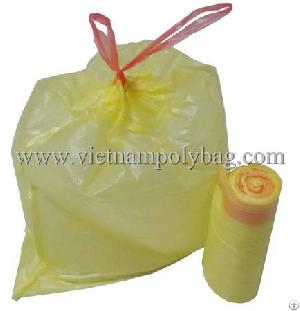 drawtape plastic bag roll