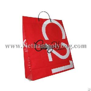 Rigid Handle Shopping Plastic Bag