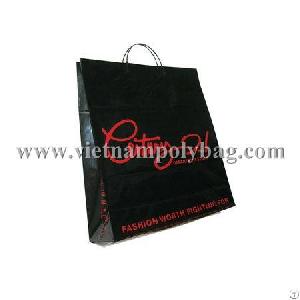 Rigid Loop Handle Plastic Bag