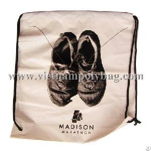 Shoes Store Drawstring Handle Plastic Bag