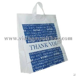 Soft Loop Handle Shopping Plastic Bag