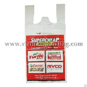 Super Market Vest Carrier Plastic Bag