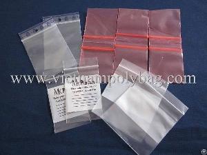 vietnam zip lock handle plastic bag