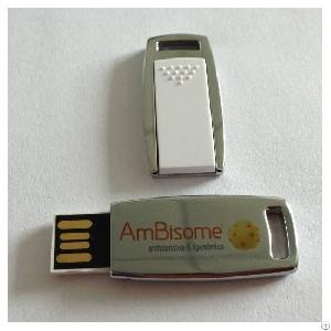 Promotional Mini Slide Usb Pen Drive With Free Printed