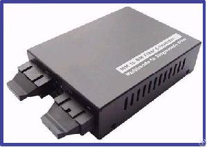 10 100 1000m multirate fiber mode converter