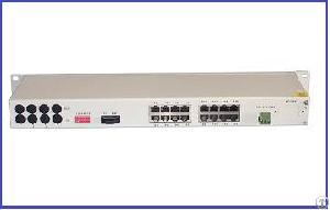 16 Ports Voice Fiber Multiplexer