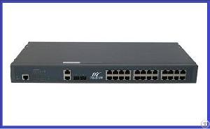 24 100m 2 Gigabit Manageable Ethernet Switch