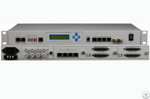 multiservice e1 ethernet v35 pots optical fiber multiplexer