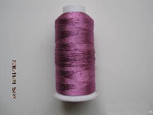 Mx-type 80g Weight Superior Quality Polyester Metallic Thread / Yarn