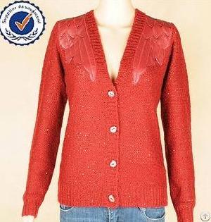 Fashion Sweater For Women 2013 New Design V Neck Knitwear