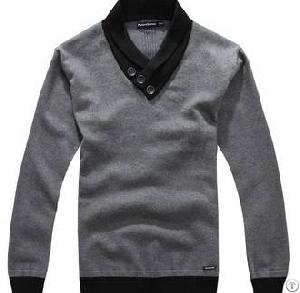 V Neck Long Sleeve Sweater For Men From Zhejiang China