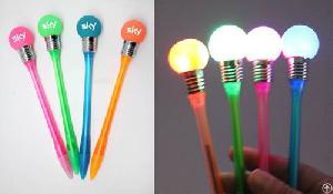 Led Manufacture Promotional Plastic Pen