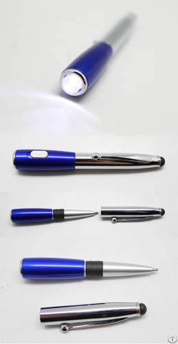 led touch pen light ballpoint