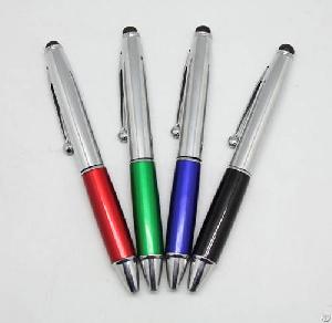 Plastic Twist Action Flexible Touch Pen