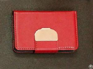 Pu Leather Credit Card Case