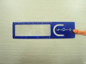 pvc bookmark magnifying glass shapes