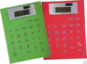 The Portable Multifunction Solar Power Calculator With Card Case