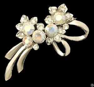 Ab Crystal Brooch Bh02291