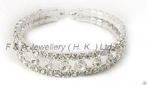 Ke1231, Clear Crystal Bracelet