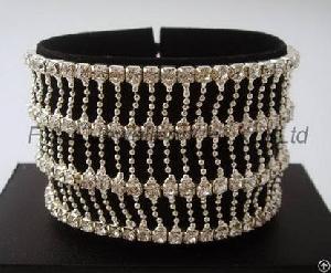 Ke851, Stretchy Bracelet, Claw, Silver Plated