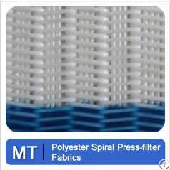 polyester mesh spiral press filter fabrics